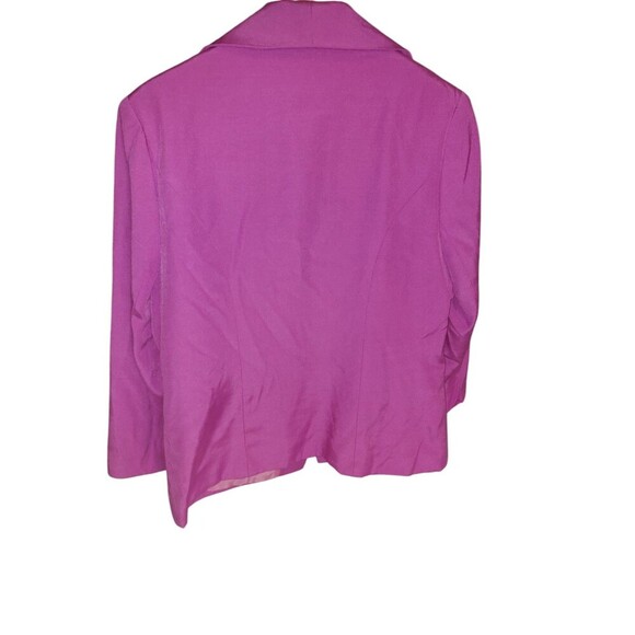 Vintage A'maglia Blazer Purple Womans Size 12 1970's Union Made - Picture 2 of 11